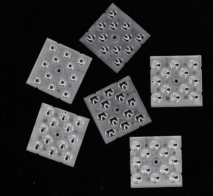 12 σε 1 πολυ υψηλή δύναμη 50x50MM σειράς φακών 3030 για το φωτεινό σηματοδότη